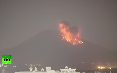 日本櫻島火山爆發 數十架航班停飛