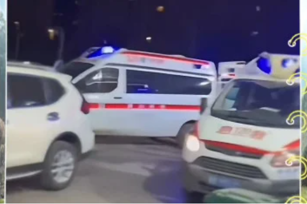 河北唐山交通事故1伤 瞬间赶来3辆救护车惹议(组图)