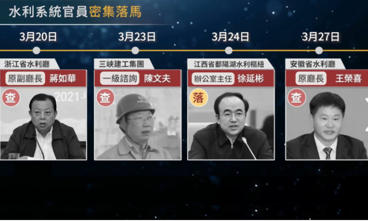 【禁聞】八天四人落馬 中共水利黑洞浮現