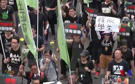 七千香港抗争者被送中 泰拳王：恐被活摘器官(图)