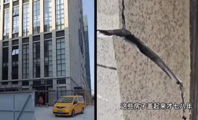 中国豆腐渣大翻车！偷工减料太疯狂(视频)