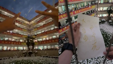 “不自由毋宁死”大陆多地学生集体抗议高压管控(图)