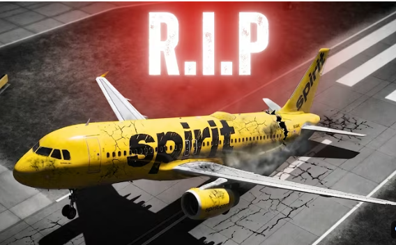 精神航空停运 成伊朗战争冲击下首家倒下的美国航司(图)