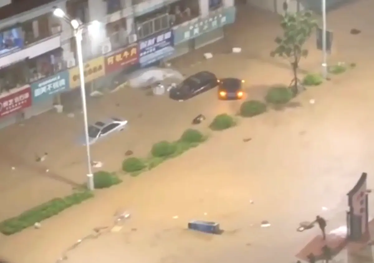 颱風沙德爾捲土重來 福建多地暴雨成災
